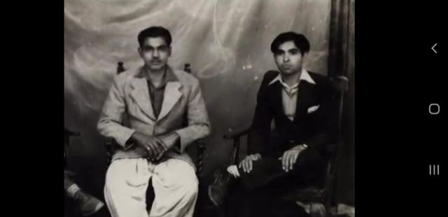 Abdul Hai and M. A. Khurshid (brothers-in-law)