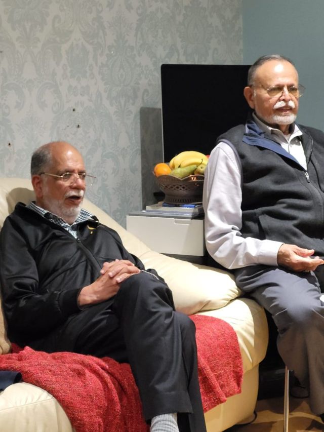 Sajar Farooqi and Munir Khurshid